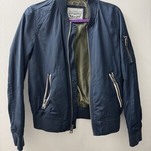 Levi’s Women’s Flight Jacket Blue Sz Small